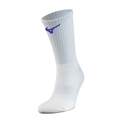 Calcetines Mizuno Handball Pair Hombre - Blancos / Azules - Chile M508XBKREN